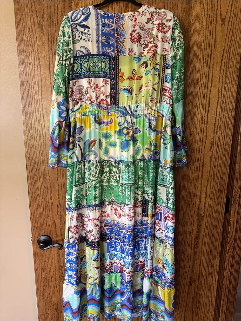 NWT Johnny Was Dibble Tiered Dress Sz M - Picture 4 of 8